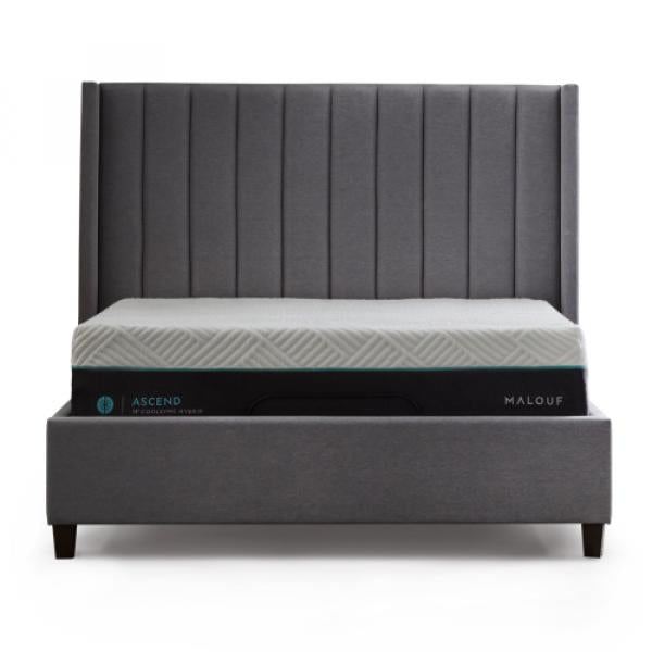 Ascend 11" CoolSync™ Hybrid Mattress on bed