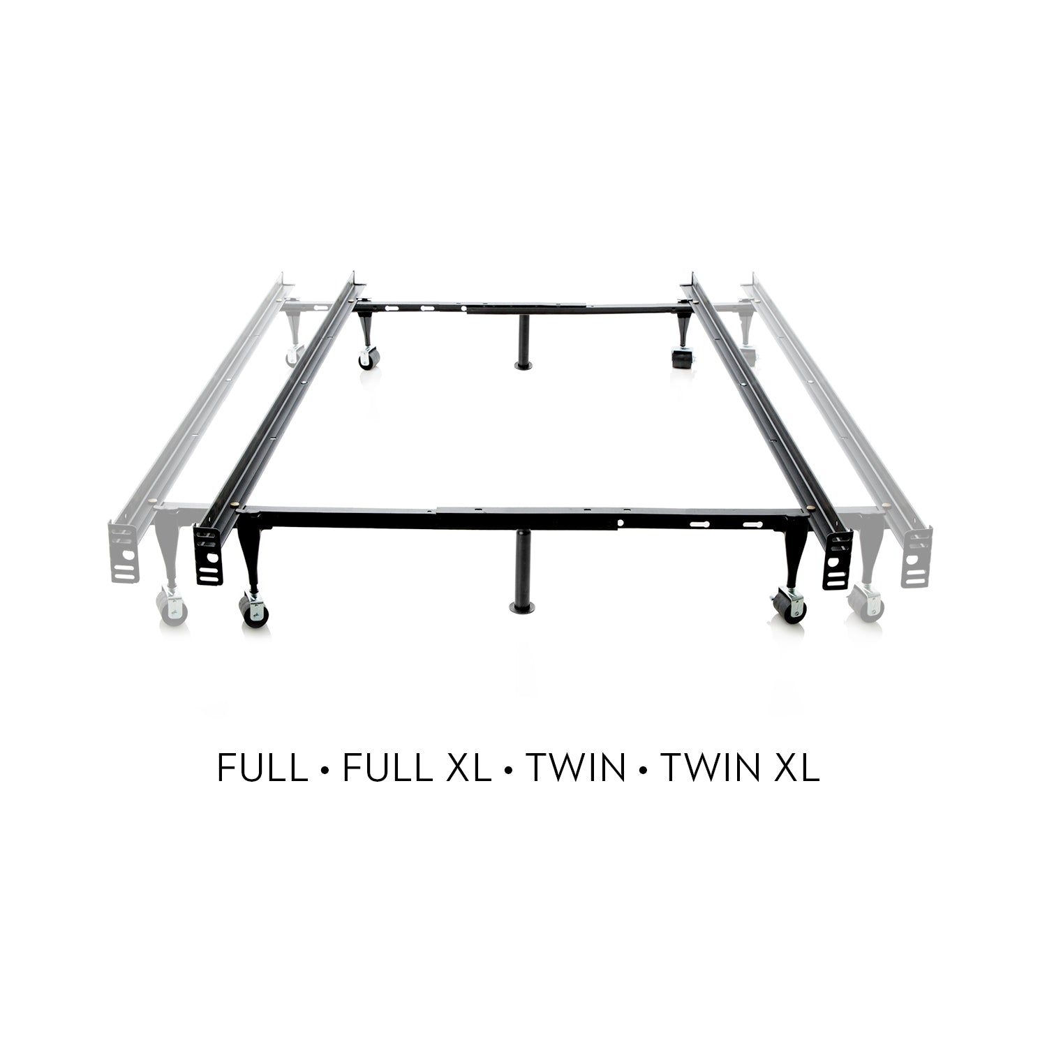 Twin-Full-Adjustable-Bed-Frame Top View