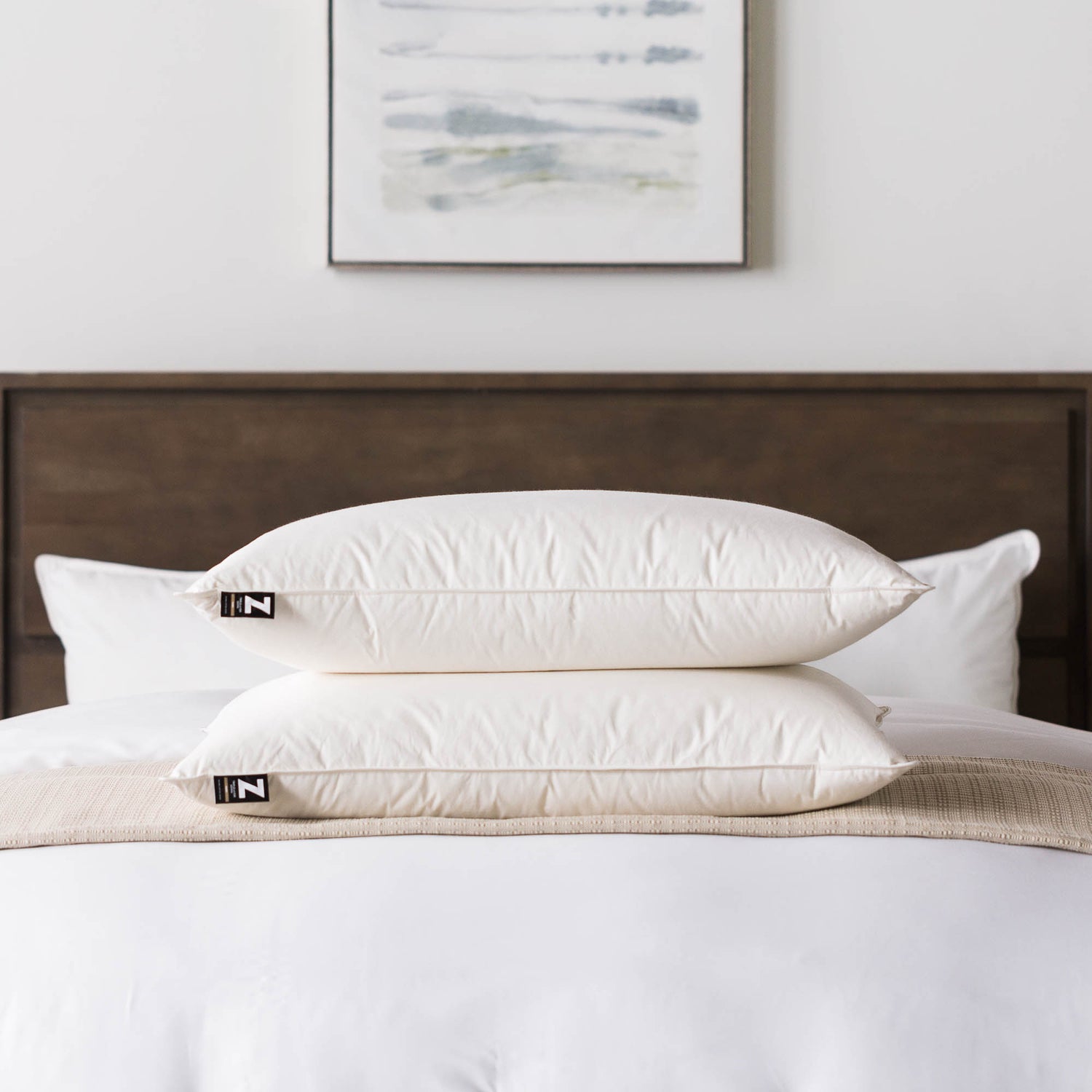   2 Triple Layer™ Down Pillows 