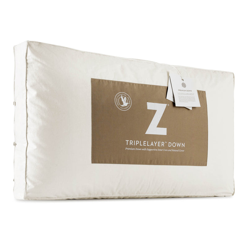 Triple Layer™ Down Pillow Packaged